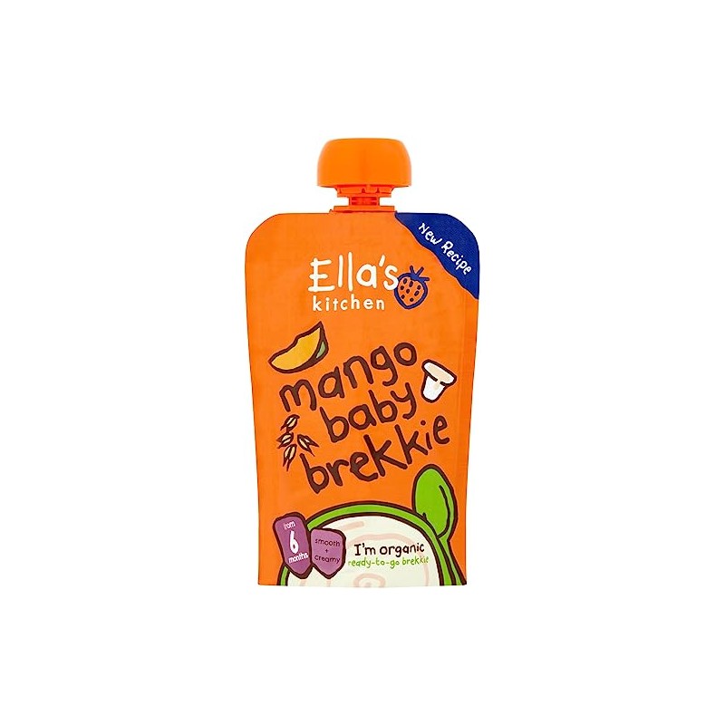 Ella's Kitchen Organic Baby Brekkie Mango 100 g (Pack of