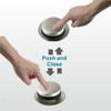 Tubular Bath Tub Drain Kit 1-1/2" with Brushed Tip-Toe Bathtub