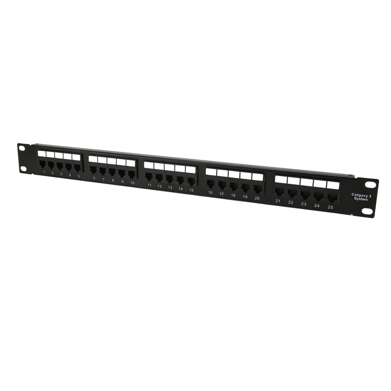 RJ11 Through Coupler 25 Ports Anti Interference Gold Plated Pin