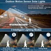 WaitScher Solar Lights Outdoor 5000W Motion Sensor Flood Lights Dusk