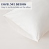 LINENOVA 100% Luxury Cotton Standard Pillowcases(Set of 2),Super Soft and