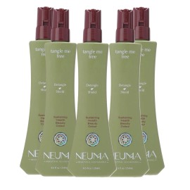 Neuma reNeu Tangle Me Free - Helps Preserve your Hair Color 8.5 Oz Set of 5