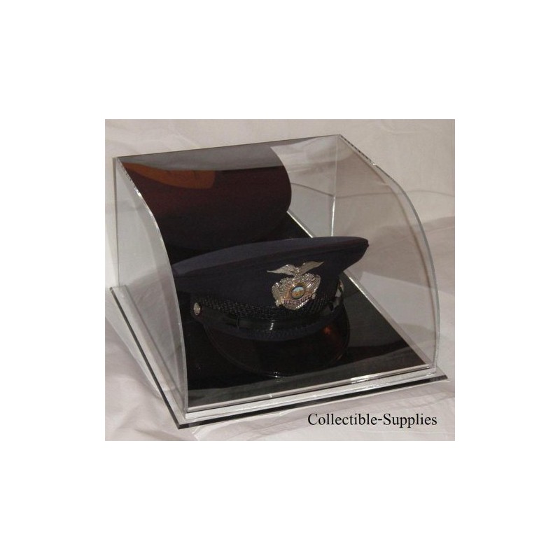 Military (Police) Top Hat Acrylic Display Case - Police Boat
