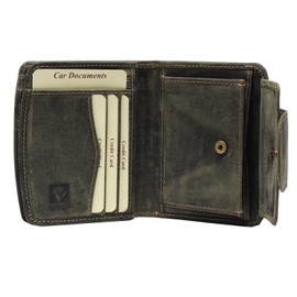 Greenburry Vintage wallet, green, 336-30, Green