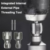 Pipe Thread Cutting Tool, Integrated Internal & External Threading Tool