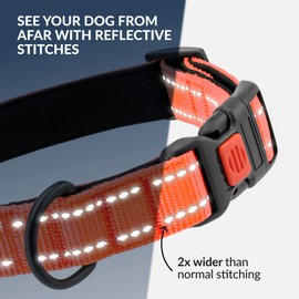 CollarDirect Reflective Dog Collar for Small Medium Large Dog Puppy with Quick Release Male 48 Varieties Nylon Waterproof