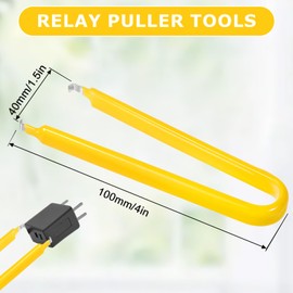 6 Pcs Automobile Fuse Puller Pliers Set Car Fuse Remover Set Fuse Puller Tool for Car Relay Puller Universal Fuse Removal Tool for Replacing Car Fuses Automotive Fuse Removal Tool Relay Puller Pliers