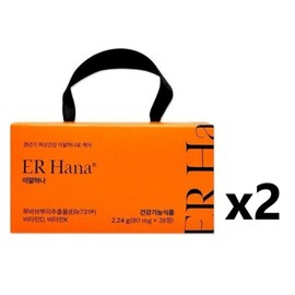 Ealhana 80mg / 이알하나 80mg X 28정 2박스 본사정품