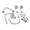 Stainless Steel S Curved Drain Pipe for Kitchen Sink with