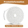Haizibo 30g-10m Bleiband für Gardinen Bleiband für Gardinen Schwer Bleiband