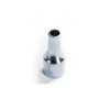 Set of 2 steel end pieces for fibreglass poles with