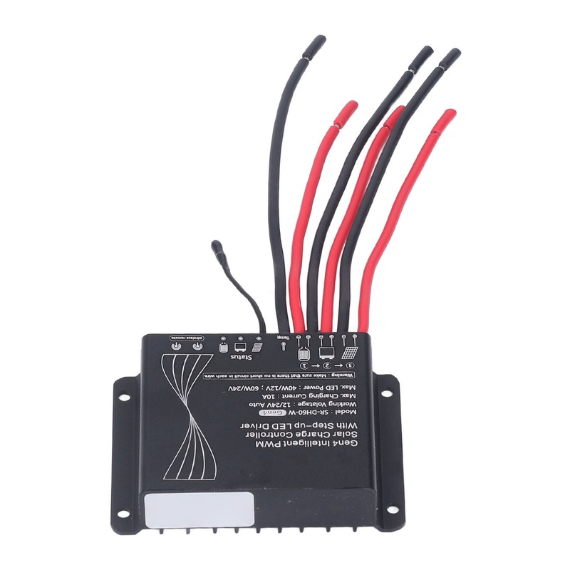 Solar Charge Controller 12V 24V PWM Battery Charging Regulator with
