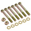Rear Leaf Spring and Shackle Bolts Compatible with Jeep Cherokee