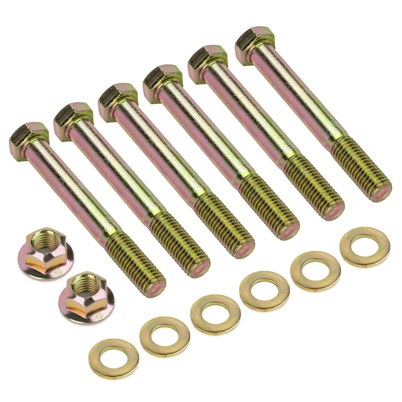 Rear Leaf Spring and Shackle Bolts Compatible with Jeep Cherokee
