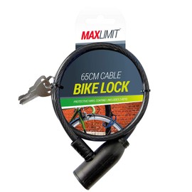 Max Limit Cable Bike Lock (Black)