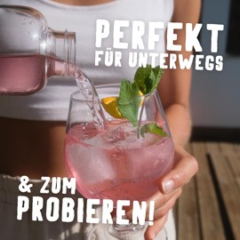 VETAIN Clear Protein Vegan Probierpaket + GRATIS Shaker - 5 x 30g - 22g Protein pro Portion - Eiweiß Probenbundle - ohne künstliche Zusätze - Erfrischend & leicht löslich - produziert in Deutschland