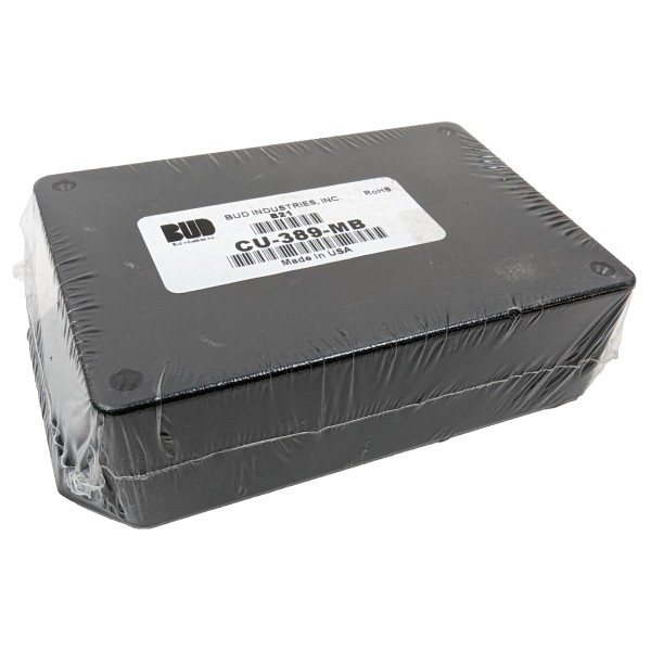 BUD Industries CU-389-MB Plastic Enclosure Utilibox Style G Utility Box