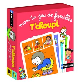 Nathan 31432 – T‘Choupi Kinderspiel in französischer Sprache