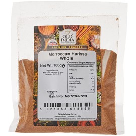 Old India Morroccan Harissa Whole 100g
