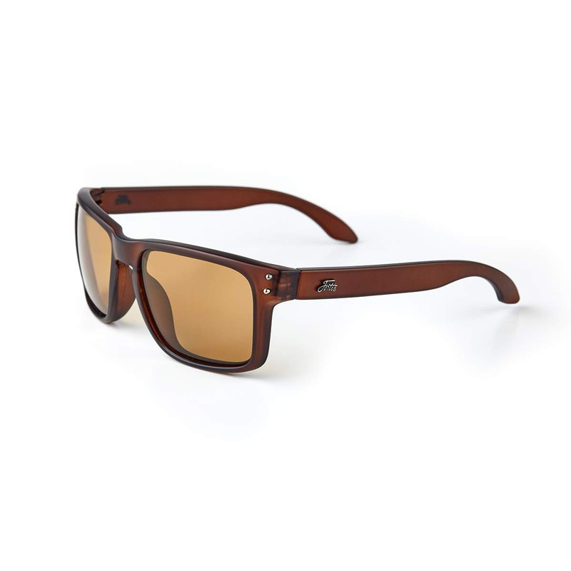 Fortis Eyewear Bays Polarisierte Angel-Sonnenbrille Blendschutz Wickelbrille ideal für Sport,