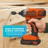 BLACK+DECKER 20V Max* Lithium Impact Driver - BDCI20C