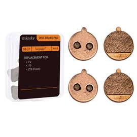 Inkesky Brake Pads Compatible with Segway F2/F3 - Metal - 2 Pairs