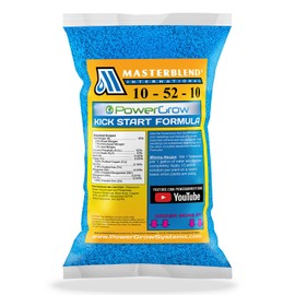 MASTERBLEND Kick Starter Formula 10-52-10 by PowerGrow Systems (1 Pound Bag)