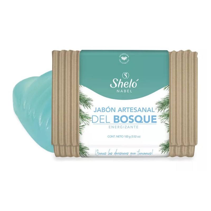 Sheló Nabel Kit 3 Jabón Artesanal Del Bosque Ideal Para
