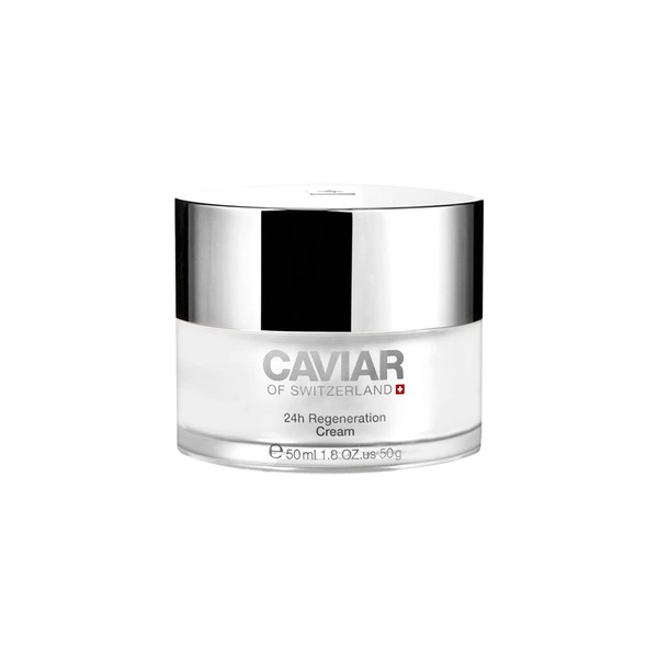 Caviar Face Moisturizer Regenerate Cream - Anti Aging Cream for Aging Spots, Facial Treatment with Hyaluronic Acid & Resveratrol, Facial Moisturizer for Any Type of Skin | (1.6 Oz)