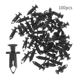 Vkinman Plastic Fender Clips Body Rivets Replacement for Honda Rancher Foreman Rubicon Rincon TRX680 TRX650 (100-Pack)