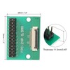 sourcing map FFC FPC Connector Board 24 Pin 0.5mm 2.54mm