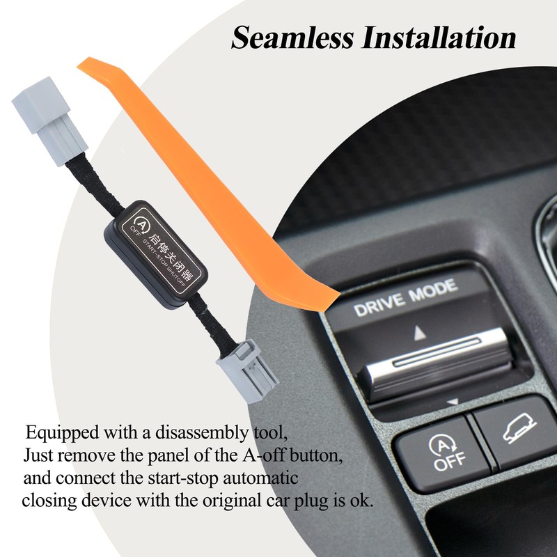 Tectary Auto Start Stop Eliminator Compatible with Honda CR-V Accessories