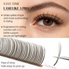Brown Spikes Lash Extension Natural 3D Flora Eyelash Extensions