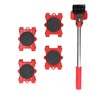 Furniture Lifter Set and Moving Tool, 5-Piece Heavy Furniture Transport