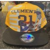 Premium Headwear Roberto Clemente 21 Yellow Baseball Cap Hat Gorra Puerto Rico