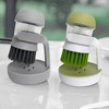 Dish Brush with Soap Dispenser and Holder 2pcs, Kitchen Dish