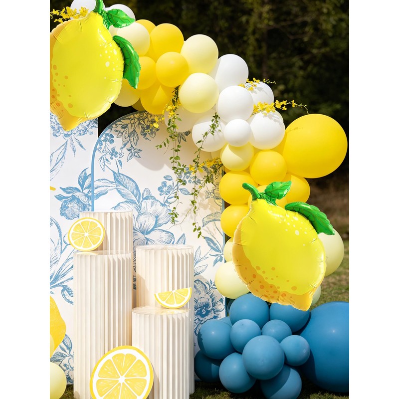 Yellow Lemon Balloons,Lemonade Balloons for Freshly Graduated Lemon Decor,She Found