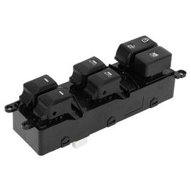 A ABSOPRO Power Window Switch No.93571A7200 Front Left Driver Side Window Control Switch for Kia Forte Forte5 2013-2018 Black