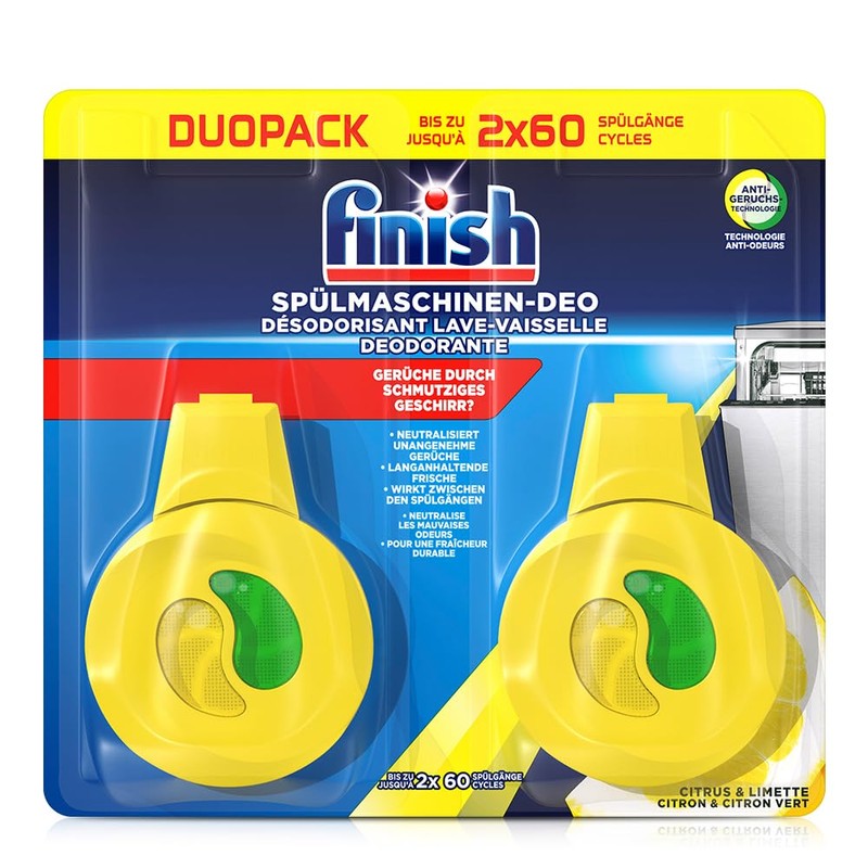 Finish - Finish Duplo Lemon Dishwasher Freshener