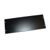deetech RB04-4HE Rack Panel U-Shape 19" (483mm) Edged Steel Black