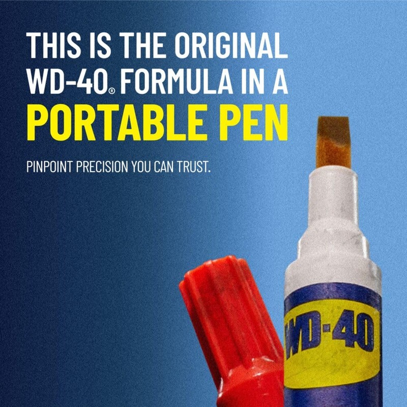WD-40 Precision Pen & Trucker Hat Bundle - On-The-Go Lubrication,