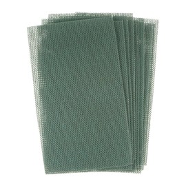 HARFINGTON 10pcs 400 Grits Mesh Sanding Screen Sheets 2-3/4" x 5" Wet or Dry Sandpaper Dust Free Abrasive Pads for Car Wood Drywall Metal Polishing & Grinding