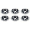 Rollerblade Unisex - Adult Supreme 100/85A Wheels, White, UNIC