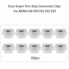 Interior Door Frame Trim Clips 10pcs Plastic Car Door Insert