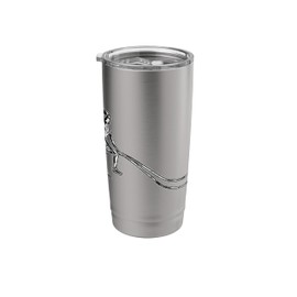 Battle Ropes Workout Dynamic Fitness Training Illustration Stainless Steel Insulated Tumbler