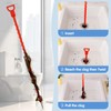 10pcs Drain Cleaner Spiral Sticks, 25 in Ergonomic Handle Pipe