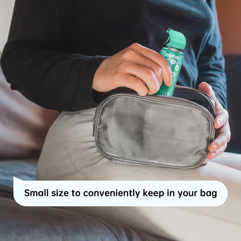 Canned Air Duster Spray for Computers - 3.5oz Keyboard Cleaner,