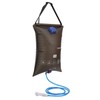 15L Outdoors Foldable Shower Bag with Shower Nozzle for Hiking