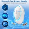 2025 Upgraded Spider Repellent Indoor, 6 Pack Ultrasonic Pest Repeller,