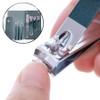 Lunibar portable non-splattering toenail clipper set of 10, 1 set, green / 루니바 휴대용 튀지않는 발톱 손톱깎이 10종 세트, 1세트, 그린
